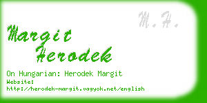 margit herodek business card